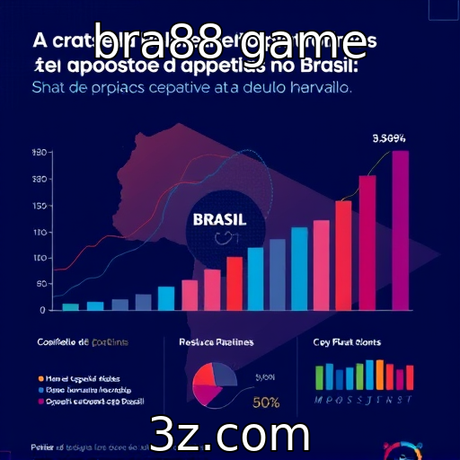 Análise do crescimento de plataformas de apostas no Brasil